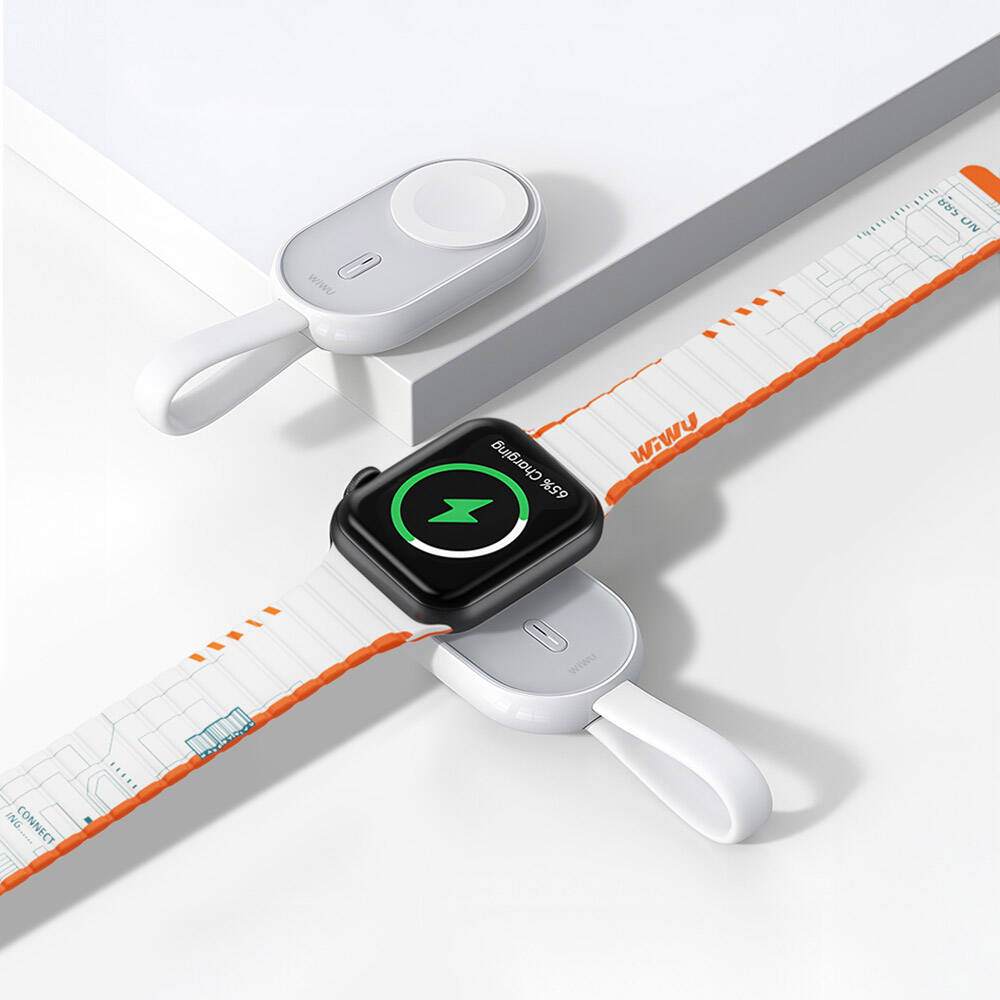 Wiwu Wi-M20 Ark Serisi Akıllı Saat Mini Wireless Powerbank 1200mAh 2.5W Wiwu Wi-M20 Ark Serisi Akıllı Saat Mini Wireless Powerbank 1200mAh 2.5W